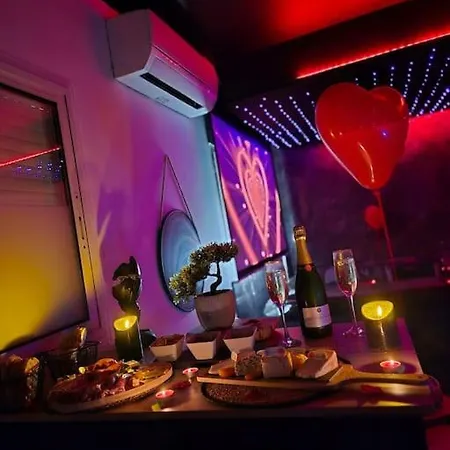 Romantique Jacuzzi Appartement